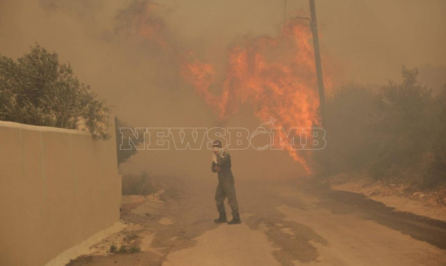 Φωτιά στην Πάρνηθα: Νέο μήνυμα από το 112 για εκκένωση του Λεφάντω