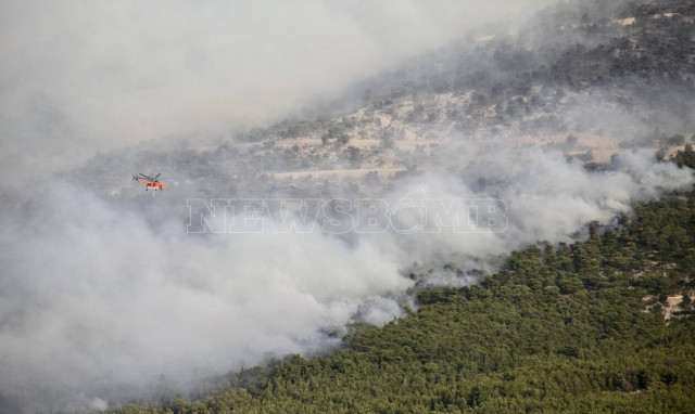 Πολύ υψηλός κίνδυνος πυρκαγιάς την Παρασκευή 25 Αυγούστου