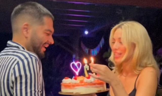 Γενέθλια για τη Γαρυφαλλιά Καληφώνη: Το τρυφερό βίντεο με τον Χρήστο Μάστορα