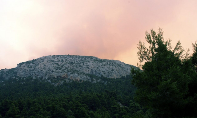Φωτιά τώρα: Αναζωπύρωση στη Χασιά στη Μονή Κλειστών