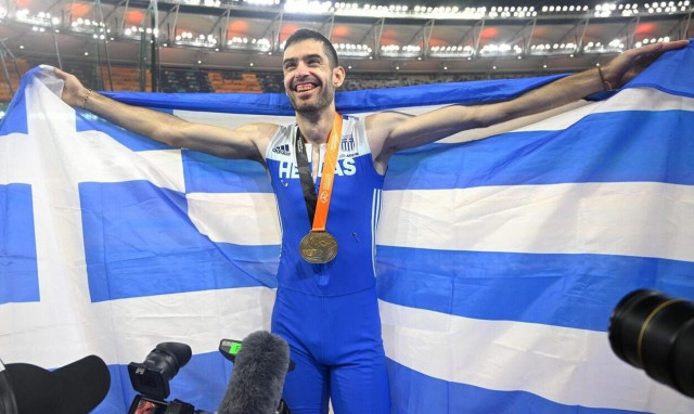 Μίλτος Τεντόγλου: Έξαλλοι πανηγυρισμοί στα Γρεβενά για το χρυσό μετάλλιο