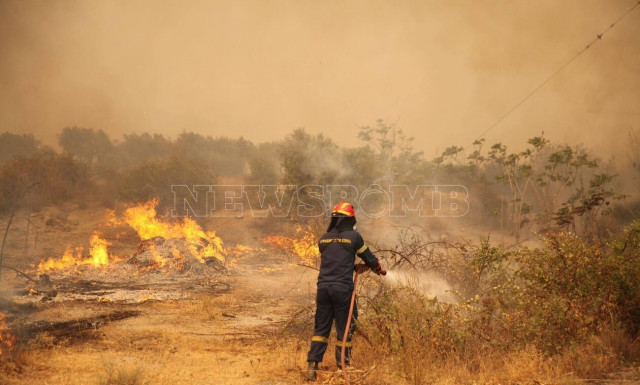 Φωτιά στην Αλεξανδρούπολη: Μαίνεται για 7η μέρα το πύρινο μέτωπο - Έπεσαν οι άνεμοι