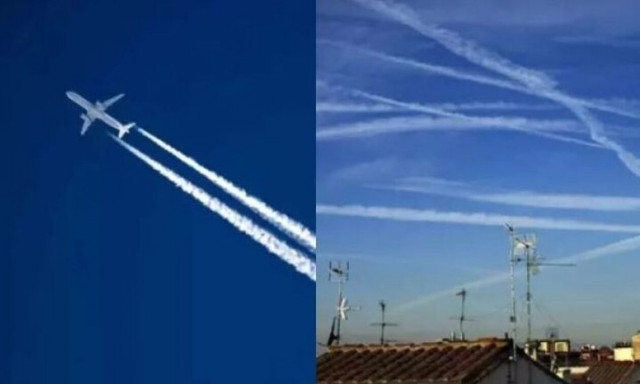 Τι είναι τα λευκά ίχνη που αφήνουν τα αεροπλάνα και για ποιο λόγο γεννιούνται οι θεωρίες συνωμοσίας