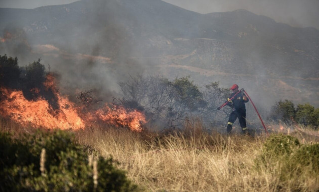 Δύο συλλήψεις για εμπρησμό από πρόθεση σε Λάρισα και Κάρυστο