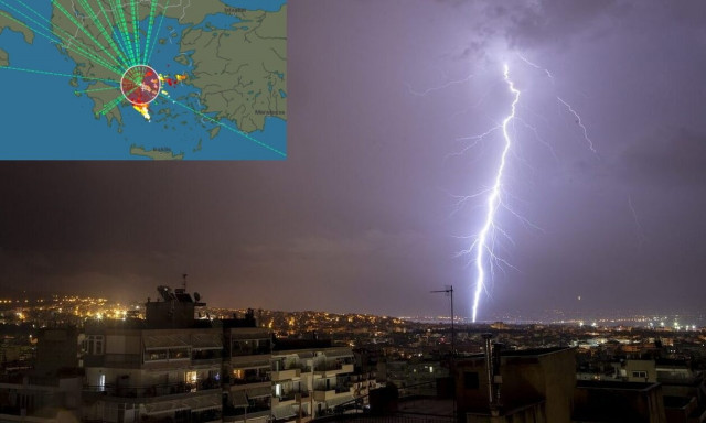 Κεραυνοί προκάλεσαν πυρκαγιές σε Αττική και Άνδρο - Τι είναι το φαινόμενο της «ξηρής καταιγίδας»