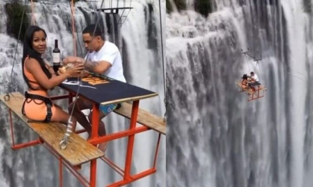 Βραζιλία: Πληρώνουν 450€ για να φάνε σε ύψος 90 μέτρων (vid)