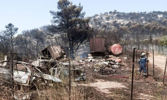 Πάρνηθα: Εντοπίστηκε καμένο κρανίο στη Φυλή