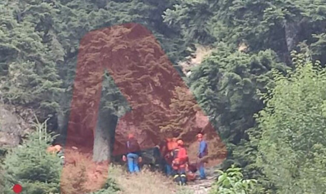 Τρίκαλα: Πυροσβέστης έπεσε σε γκρεμό – Ελικόπτερο τον απεγκλώβισε από το σημείο