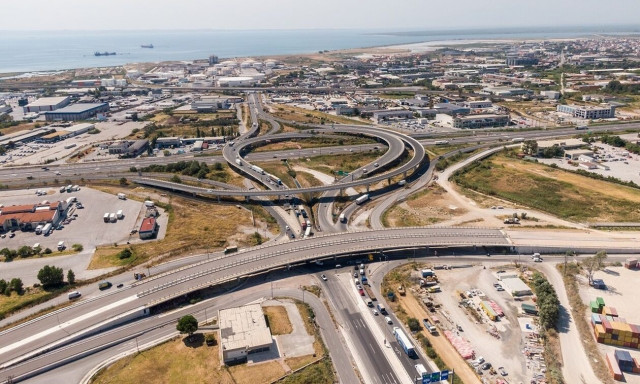 Θεσσαλονίκη: Στην κυκλοφορία τις επόμενες μέρες η οδός Πόντου στον ανισόπεδο κόμβο Κ16