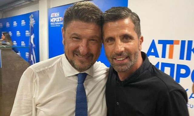 Θανάσης Βισκαδουράκης: Υποψήφιος με τον Νίκο Χαρδαλιά στην Περιφέρεια Αττικής