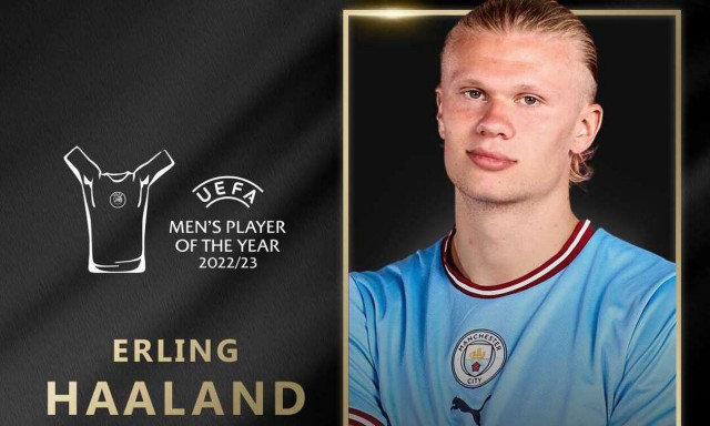 UEFA: Παίκτης της σεζόν ο Χάλαντ – Οι βραβεύσεις