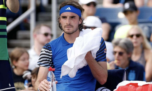 US Open: Παρηγοριά με νίκη στο διπλό για τον Στέφανο Τσιτσιπά