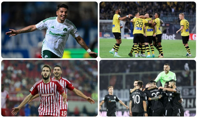Βαθμολογία Super League: Χαμόγελα στους τρεις της Αθήνας, πρώτη γκέλα για ΠΑΟΚ