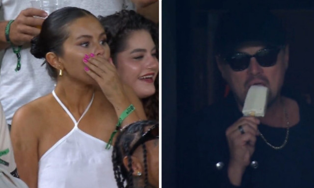 Ντι Κάπριο - Γκομέζ: Viral το παγωτό του ηθοποιού και οι αντιδράσεις της ποπ στάρ σε αγώνα του Μέσι