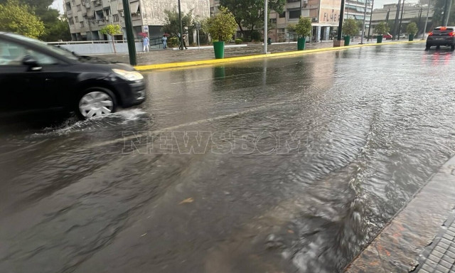Κακοκαιρία Daniel: Κλειστοί δρόμοι σε Ελευσίνα, Αχαρνές, Μαγούλα και Πικέρμι