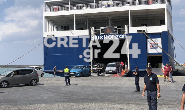 Blue Horizon: Στο Ηράκλειο το πλοίο - Σε σοκ οι επιβάτες μετά τον θάνατο του 36χρονου