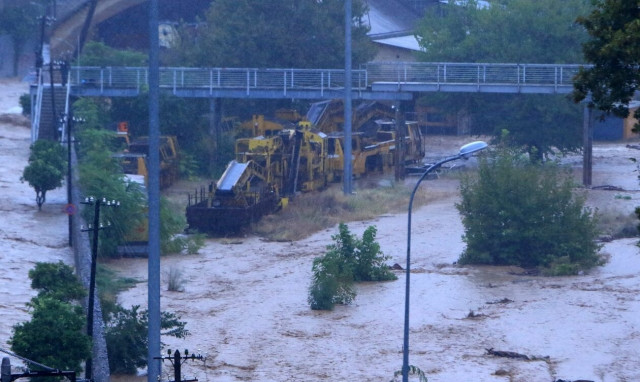 Κακοκαιρία Daniel: Καταρρίφθηκε το ρεκόρ ημερήσιου ύψους βροχής στη χώρα μας