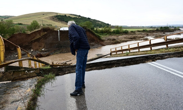 Κακοκαιρία Daniel - Θεσσαλία: Σε ποιους δρόμους έχει διακοπεί η κυκλοφορία