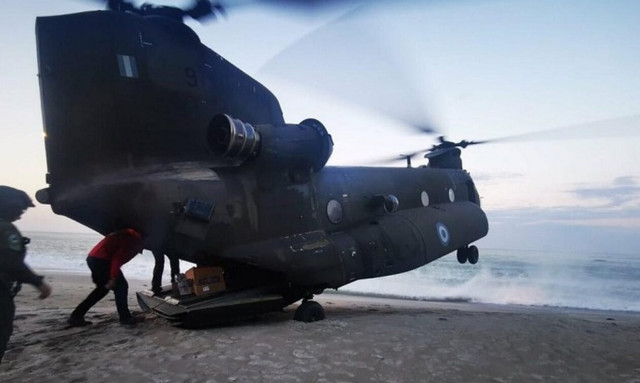 Οι Ένοπλες Δυνάμεις δίπλα στους πολίτες: Ενισχύθηκαν τα μέσα που διατίθενται για τις πλημμύρες