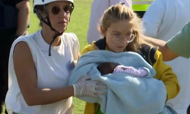 Κακοκαιρία Daniel, βρέφος