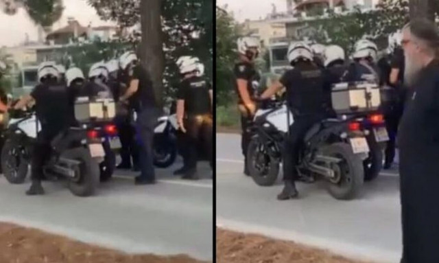 Απίστευτη οδηγία αστυνομικού στην Λάρισα: «Θα μπούμε μέσα στον κόσμο - Θα πέσει ξύλο»