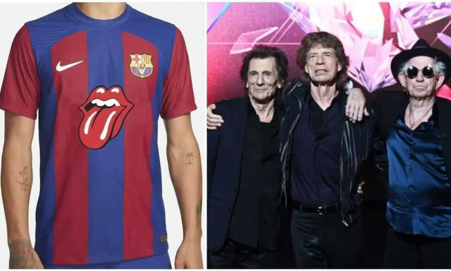 Βγάζει… γλώσσα η Μπαρτσελόνα προς τιμήν των Rolling Stones