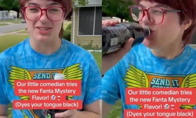 TikTok: Η νέα μυστηριώδης μαύρη πορτοκαλάδα που έχει viral - Αλλάζει το χρώμα της γλώσσας