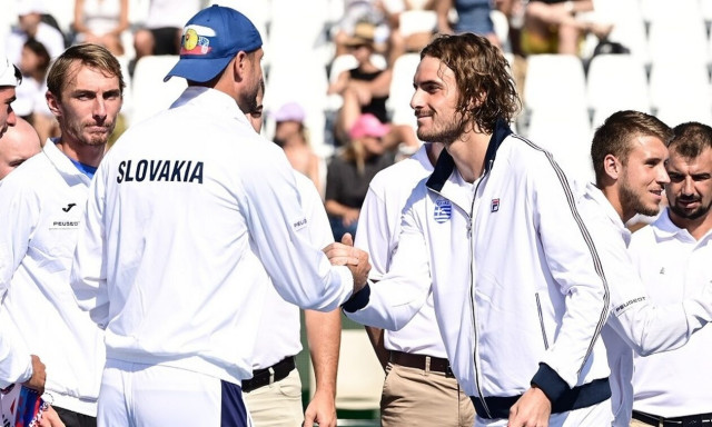 Live, Τσιτσιπας - Κλέιν: Η δεύτερη μάχη του Davis Cup στο Καλλιμάρμαρο