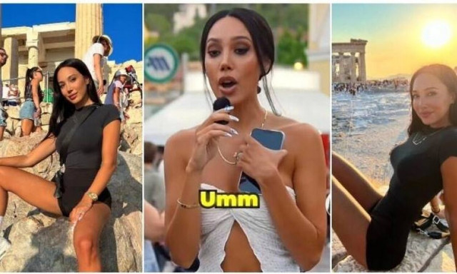 Scarlet Vas: Mια από τις πιο διάσημες celebrities του OnlyFans ήρθε για βίντεο στο Μοναστηράκι