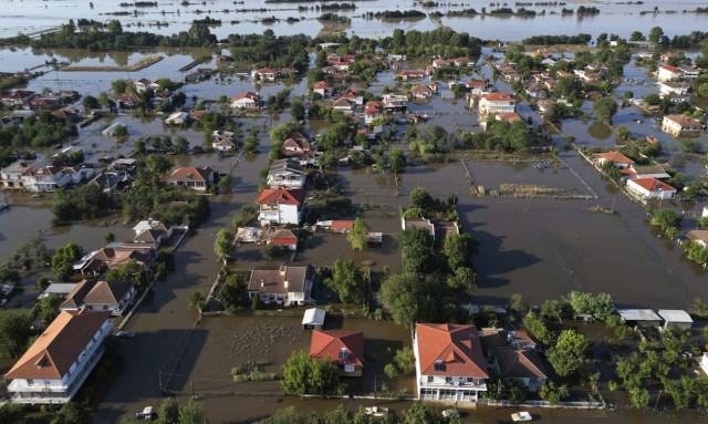 Κακοκαιρία Daniel: Σε 6.011 ανέρχονται οι δηλωθείσες ζημιές στις ασφαλιστικές επιχειρήσεις