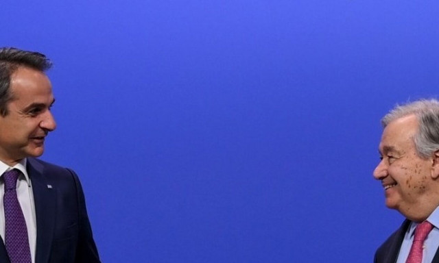 Κυριάκος Μητσοτάκης και Αντόνιο Γκουτέρες συζήτησαν για το Κυπριακό