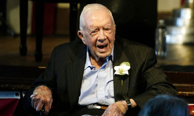 ΗΠΑ: Σπάνια δημόσια εμφάνιση του πρώην προέδρου Τζίμι Κάρτερ σε φεστιβάλ στην Τζόρτζια