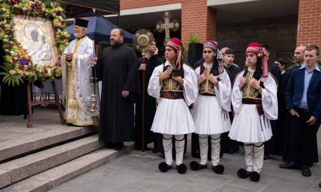 Η Ομογένεια της Αυστραλίας τίμησε την Παναγία Μυρτιδιώτισσα