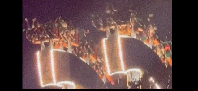 Τρόμος σε τρενάκι του λούνα παρκ