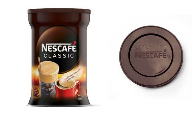 Ο καφές NESCAFÉ® Classic ενσωματώνει τη Γραφή Braille στις συσκευασίες του στην ελληνική αγορά