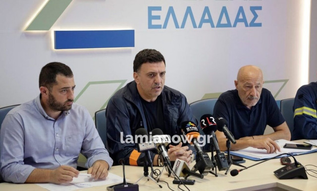 Κακοκαιρία Elias: Στην Λαμία ο Βασίλης Κικίλιας – Σύσκεψη στην Περιφέρεια