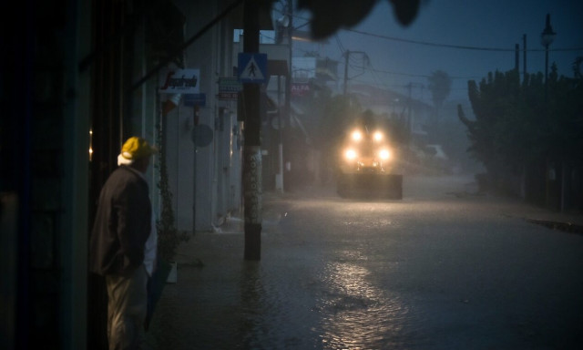 Κακοκαιρία Elias: Μήνυμα του 112 στον Παλαμά - «Παραμείνετε σε ετοιμότητα»