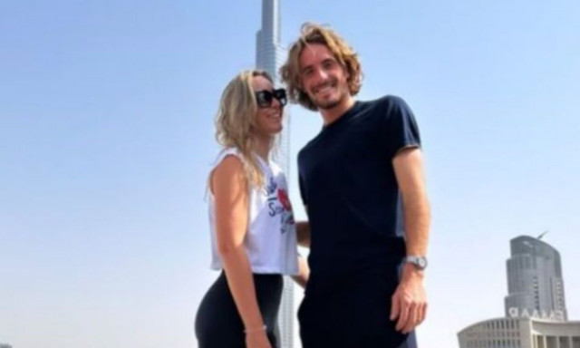 Στέφανος Τσιτσιπάς - Πάουλα Μπαντόσα: Μαζί κι αγαπημένοι στο Ντουμπάι