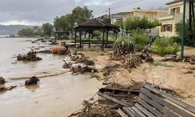 Κακοκαιρία Elias: Ισοπεδώθηκε η Αγριά Βόλου - Τρομακτικές εικόνες