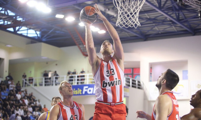 Super Cup, Περιστέρι-Ολυμπιακός 64-84: Χωρίς να ιδρώσει στον τελικό