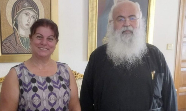 Ο Αρχιεπίσκοπος Κύπρου ενημερώθηκε για το έργο του Συνδέσμου «Προμηθέας»