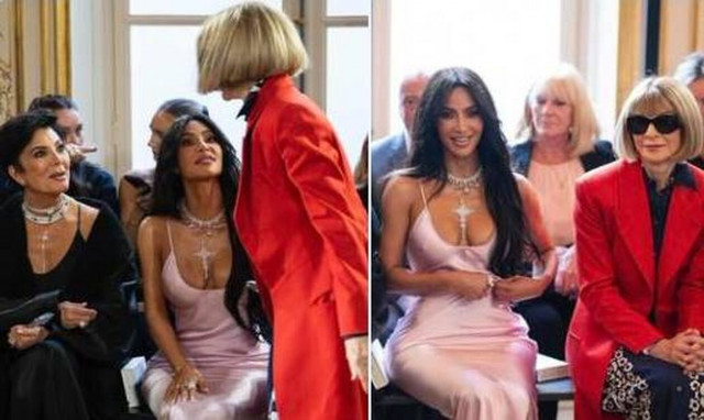 Άννα Γουίντουρ: Η επική «χυλόπιτα» στην Κιμ Καρντάσιαν - Έκανε σαν να μην την είδε (vid)