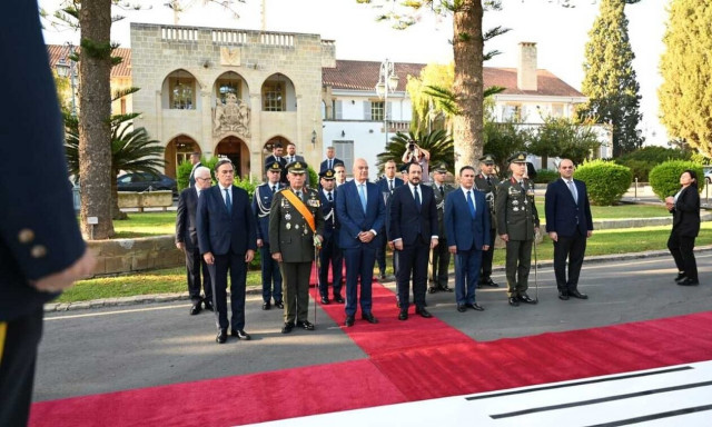 Στην Κύπρο ο Νίκος Δένδιας - Συνάντηση με τον Νίκο Χριστοδουλίδη