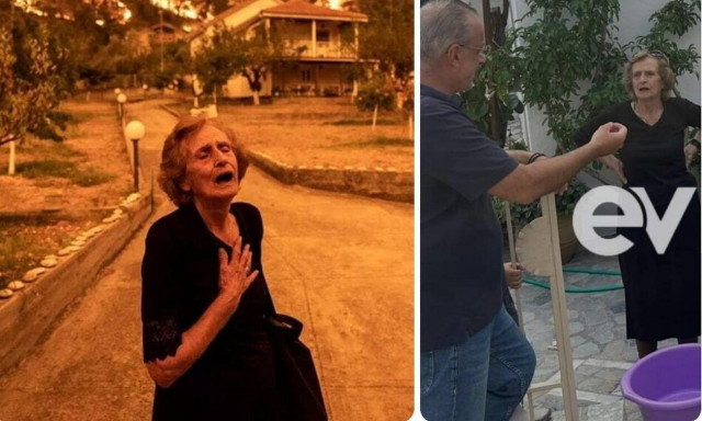 Εύβοια: Συγκλονίζει η κυρία Παναγιώτα - Το 2021 κάηκε το σπίτι της και τώρα βούλιαξε στη λάσπη