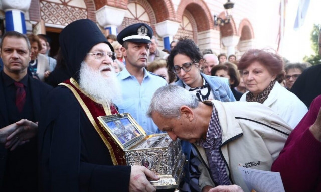 Στα Ιωάννινα η Αγία Ζώνη - Αναχώρησε από την Κοζάνη