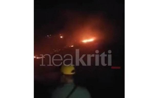 Φωτιά τώρα στη Μεσαρά