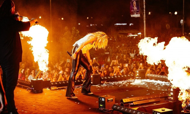 Η Άννα Βίσση αποθεώθηκε στη Λάρνακα: 14 «κλικ» από τη συναυλία της