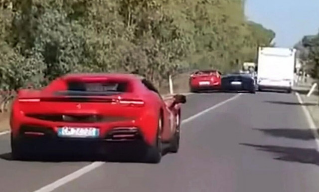 Ferrari και Lamborghini ενεπλάκησαν σε τρομερό δυστύχημα
