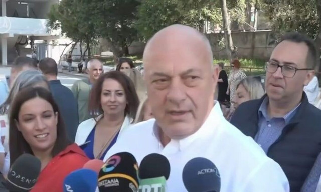 Αυτοδιοικητικές εκλογές 2023: Ψήφισε ο Δήμαρχος Βόλου, Αχιλλέας Μπέος