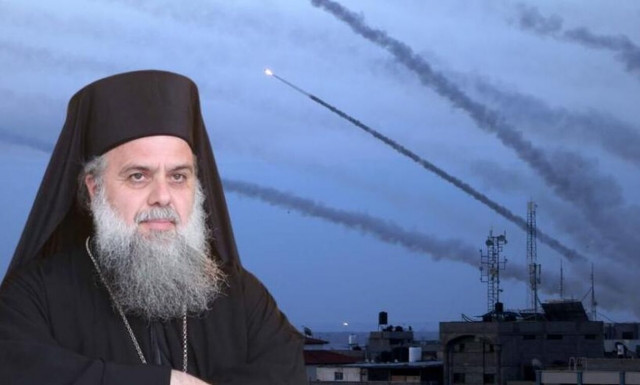 Ο Μητροπολίτης Κιτίου μεταξύ των Κυπριών που βρίσκονται στο Ισραήλ